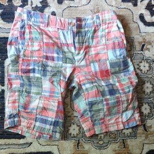 L.L. Bean Women's Multicolor Patchwork Cargo Shorts